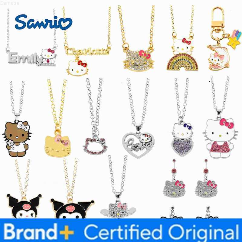 Sanrio Hello Kitty Anime Figure Necklace Cute Cartoon Pendant Decor Birthday Gifts for Women Girls H251229