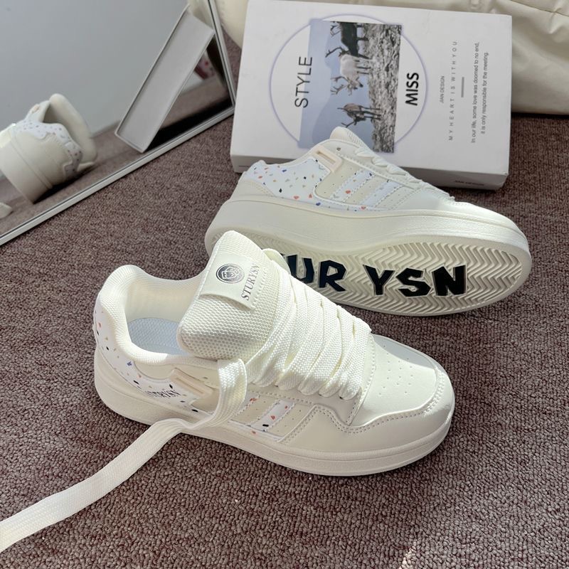 New Style All-Match Fashionable Casual Bread Shoes Vintage Small Yellow Plate Shoes Female Tide Shoes