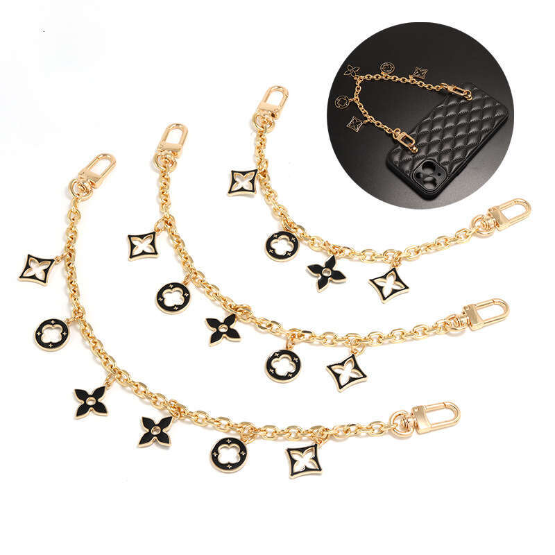 Chain Bag Strap Featuring a Four-Corner Star Fashion Accessory Handbag Accessory Extension Decoration