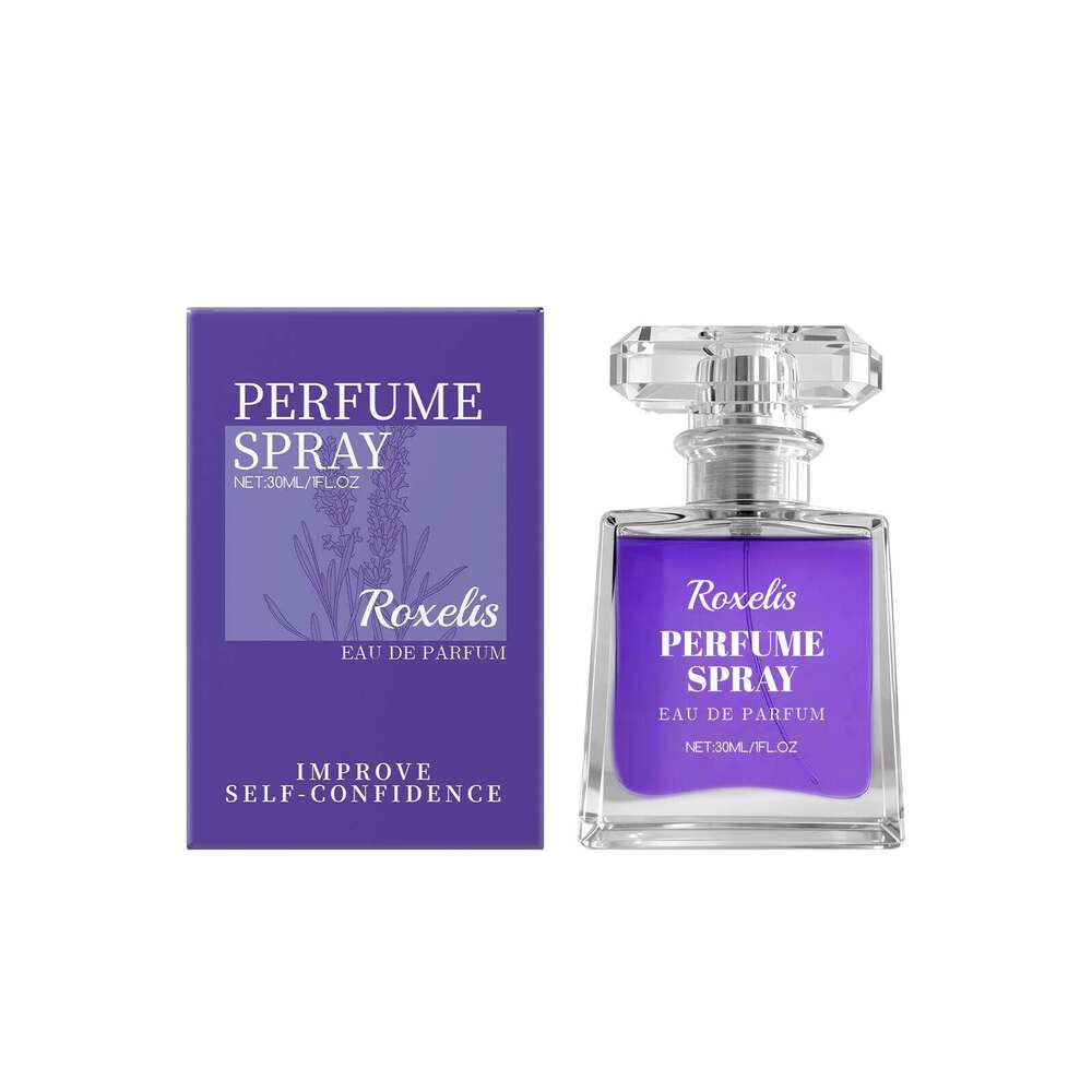 Roxelis Charming Lavender Perfume Gentle Natural Fresh Long-lasting Portable Elegant Temperament Daily Fragrance