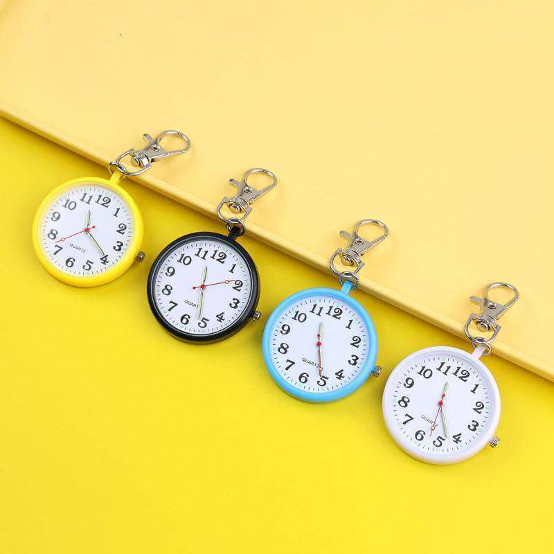Clear Large Digital Luminous Nurse Keychain Hanging Exam Use Student Entry Civil Servant Pocket Elderly Watch