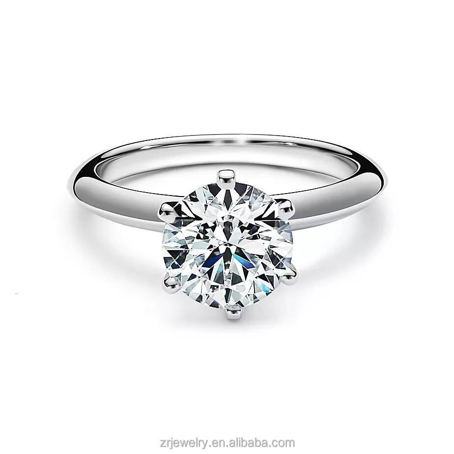 New Arrival IGI Certified Real Gold Lab Grown Diamond Engagement Ring Brilliant Cut D Color VVS Bridal Wedding Jewelry Gift