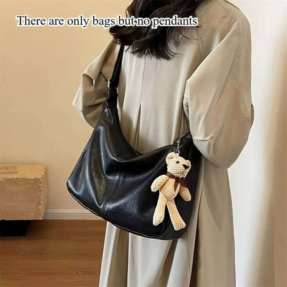 Oloey Large capacity retro elegant handbag, new tote bag, versatile crossbody bag