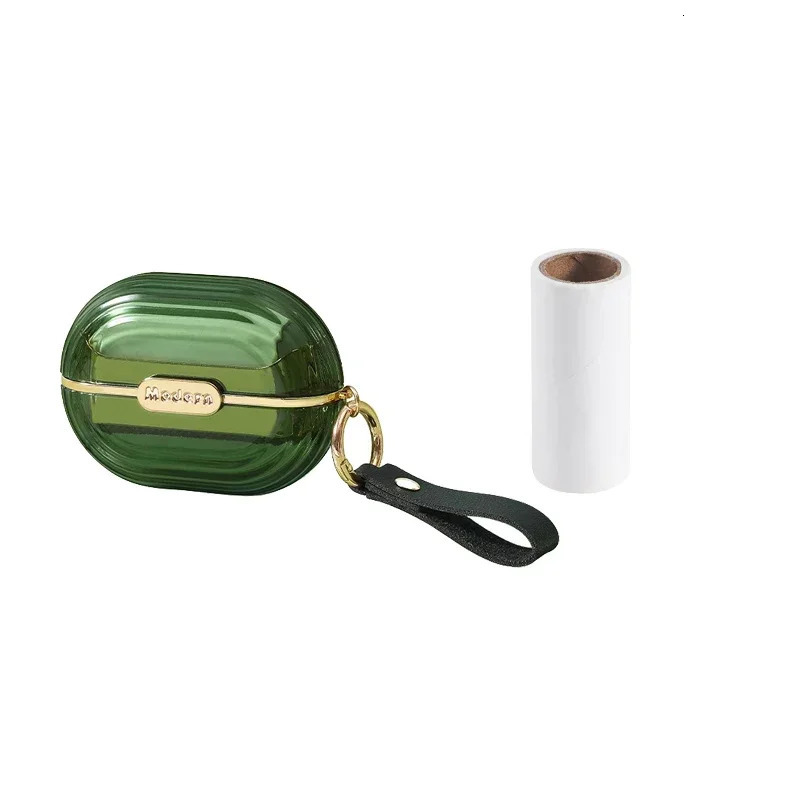 Portable Tearable Roll Paper Sticky Roller Dust Wiper Lint Roller Remover Brush Pet Hair Clothes Carpet Bed Cleaning Accessories 251219