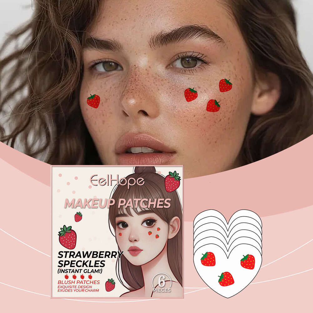 Eelhope Party Eye Makeup Face Decoration Strawberry Stickers