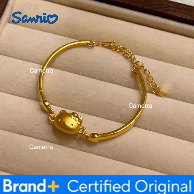 Sanrio 2025 New Bracelet Kawaii Hello Kitty Cartoon Anime Cute Jewelry Wrist Accessories Girlfriend for Girl Birthday Gifts Toys H251229