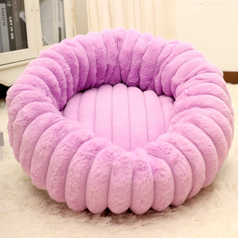 Spacious Furry Home Shelter: Oversized Warm Pet Napping Pad