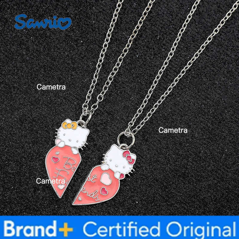 Sanrio Hello Kitty pendant necklace cute girl collarbone chain best friend pendant necklace Sweet Pendant Necklace H251229