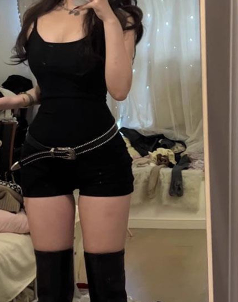 Pure Desire Style Set for Women 2025 Autumn Girl Short Leather Jacket Waist-Cinching Slimming Jumpsuit Shorts 241107