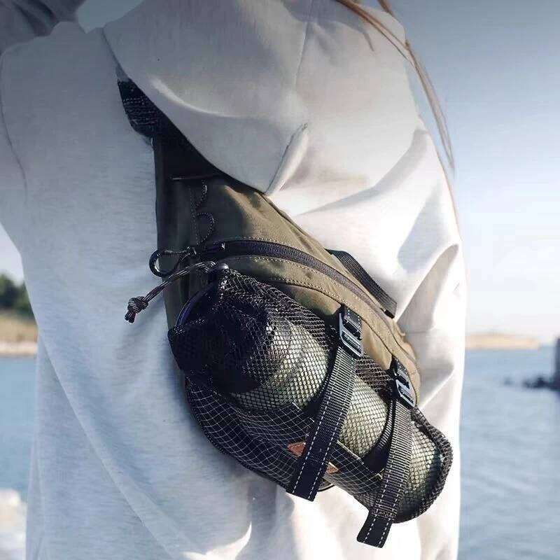 New Multifunctional Single Shoulder Crossbody Backpack For Men And Women, Chest Bag, Fishing Bag shoulder bag Xiu Lai Si