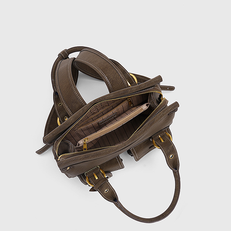 UNICO REJASS 2026 New Classic Unisex High Quality Vintage Backpack for Commuters Business Versatile Large Capacity Brown