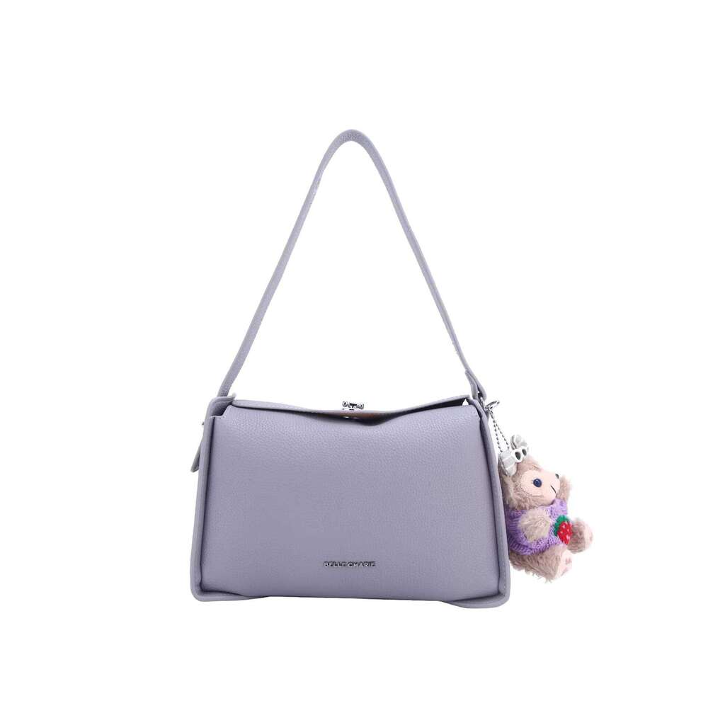 MACK JHARLES This Year's Trend Purple Boston for Women 2025 Autumn New High-end Pillow Bag