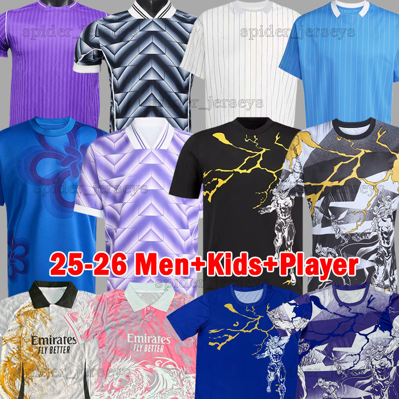 XXXL 4XL 25 26 MBAPPE VINI JR. REaL Soccer Jerseys BELLINGHAM 2025 2026 mADRIds Dragon Edition Player Version Football Shirts VINI JR. BRAHIM VALVERDE Men kids kits Sets