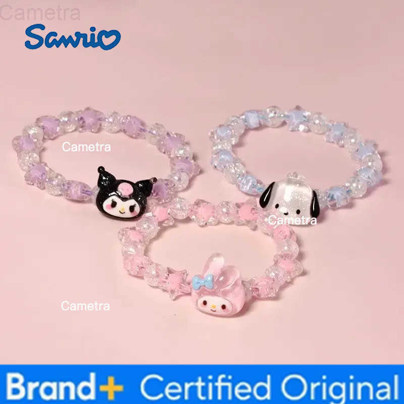 Sanrio Crystal Couple Cute Bracelet Hello Kitty Melody Cartoon Kuromi Cinnamorol Bangles Bestie Birthday Gift Jewelry Accessory H2512291