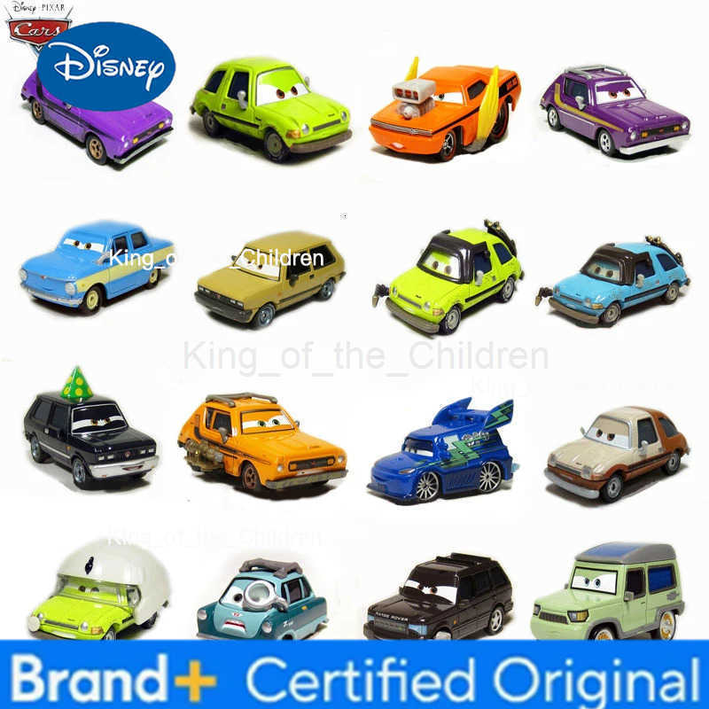 Disney Pixar Cars 2 Badass Racing Clan Series DJ Slug Agent Boust Diecast Model Fine Toys Car Boy New Year Gift H251229