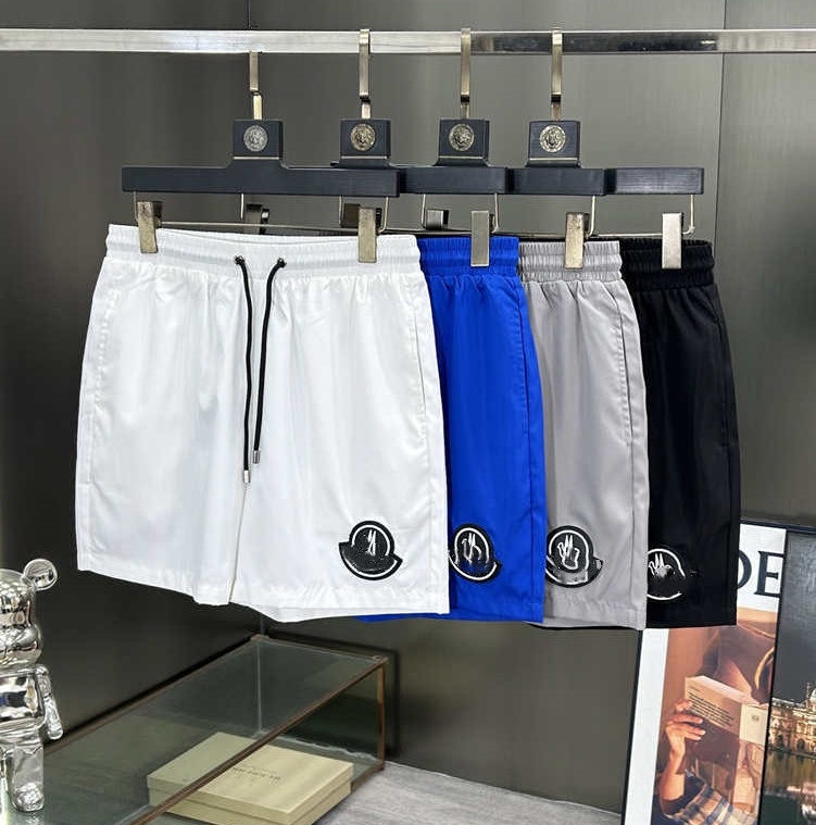 Paris Designer Shorts Luxury Mens Swim Short Classic 3D Embossed Embroidery Design Casual Jogging Shorts Quick Drying Nylon Shorts Men Beach Pants M-XXXL