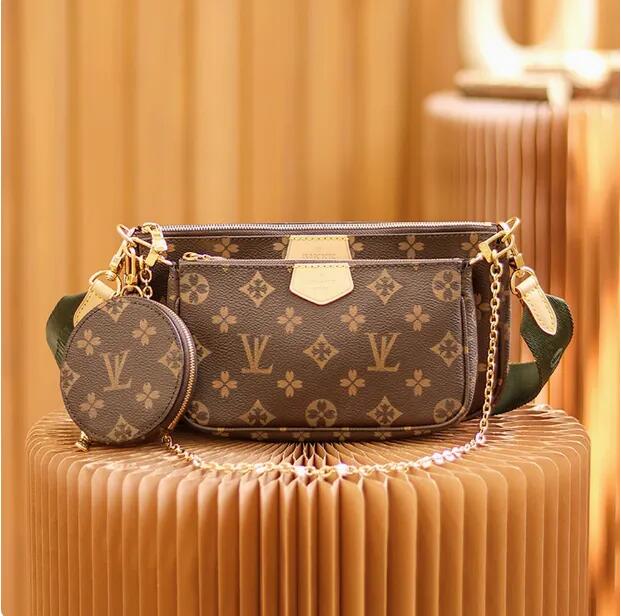 Designer bags for women highest quality Women Mini Large Fashion Handbags Cross Body Removable Shoulder Straps Tote Purse Three-In-One Leather Chain lvslys Wallets