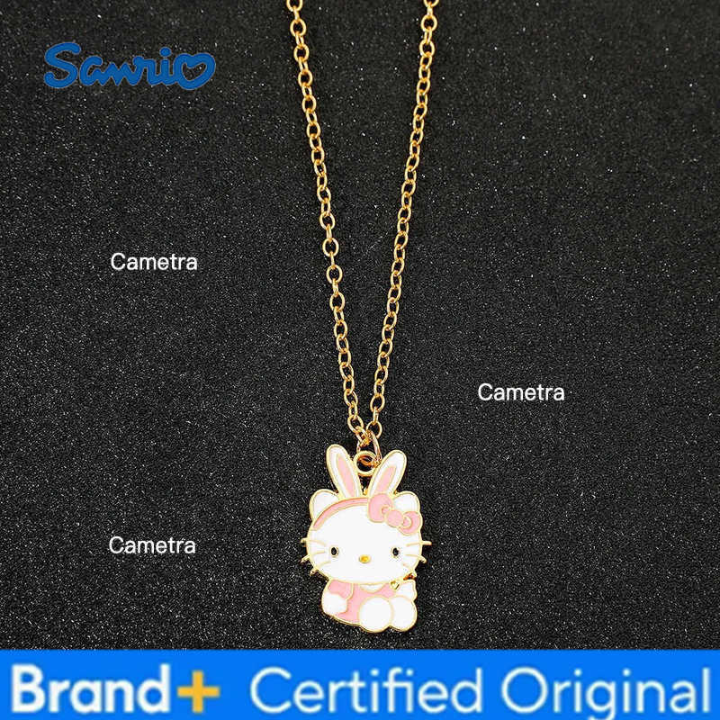 Sanrio kawaii Series Necklace Sweet Cute Hello Kitty Pendant Necklace Girls Birthday Party Jewelry Gifts H251229