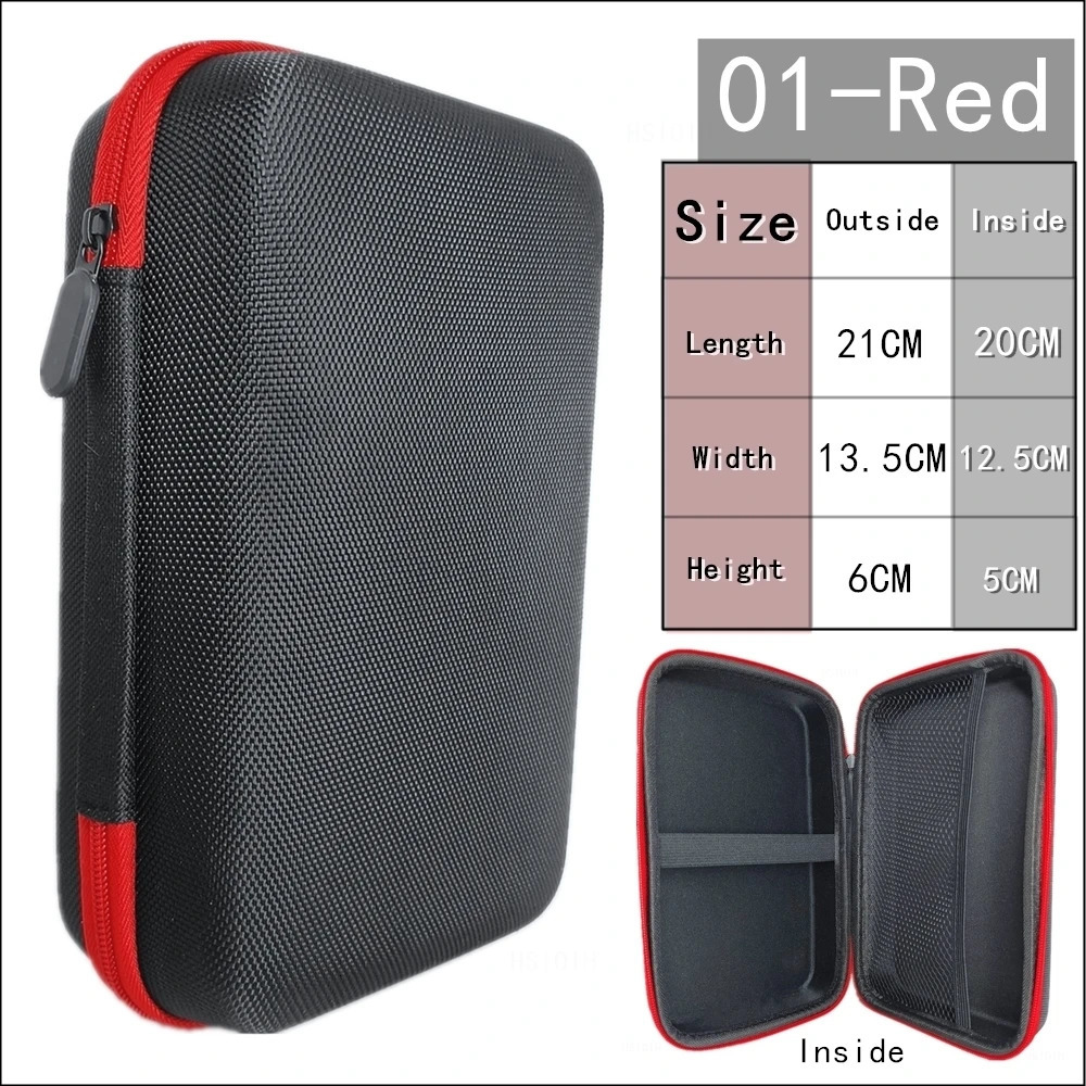 Earphone Data Storage Bag Cable Organizer Multimeter Electronic Box Bags Zipper Pouch Tech Gadgets Portable Charger U Disk Case 251224