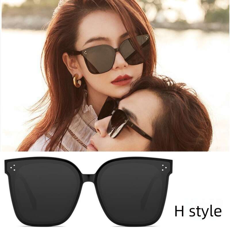 Vintage Square Sunglasses Women Oversized Sunglass Men Retro Black Sun Glasses Shades Goggle UV400 Oculos De Sol