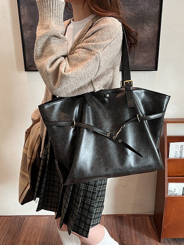 Leisure Commuting Retro Large Capacity Bag Women'S New Fashion Autumn And Winter Assorted Shoulder Bag Hand Tote Bag 2026s hot