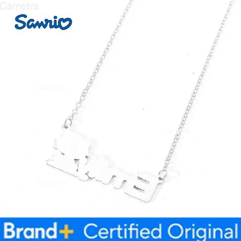 Sanrio New Hello Kitty Emily Word Pendent Anime Chain Cute Hot Girl Accessories Best Friend Birthday Gifts H251229