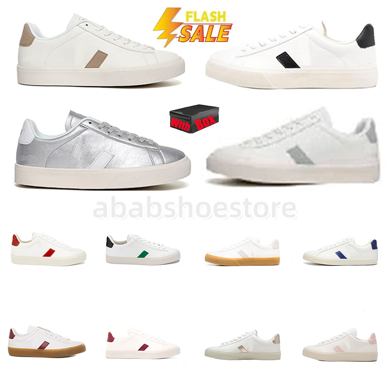 with box designers Women Men Casual Shoes life v shoe Classic white black Silver Falt Skate Trainers Sneakers Classic chaussure Top Quality Sneaker eur 36-45