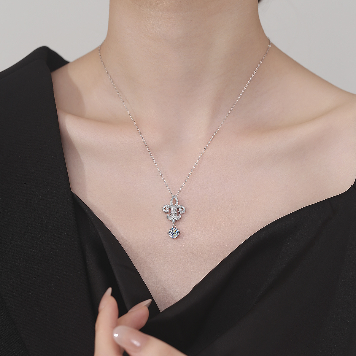 designer necklace moissanite chain pendant designer necklace for woman men luxury jewelry designer jewelry diamond chain women for men necklaces gold 