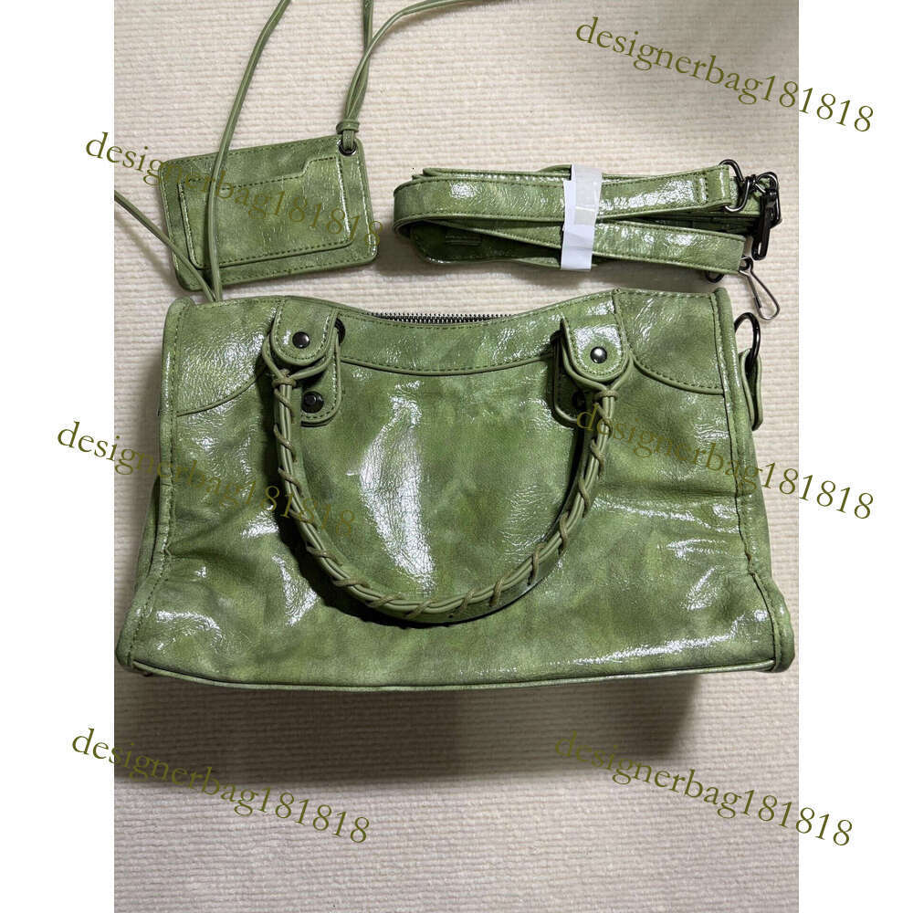 toteBag Shoulder ROSE NOIRE new colorway BA Paris style fruit green punk biker bag available in four sizes!