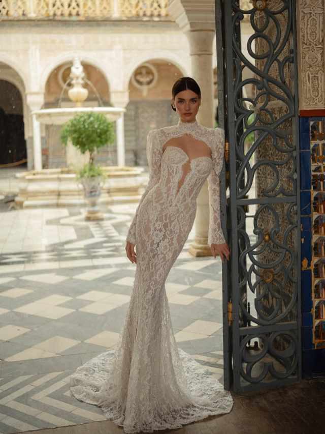 Sparkling Beaded Lace Appliques Wedding Dress Charming Sweetheart Neck Bridal Gown Customized Dreamy Mermaid Dresses For Bride