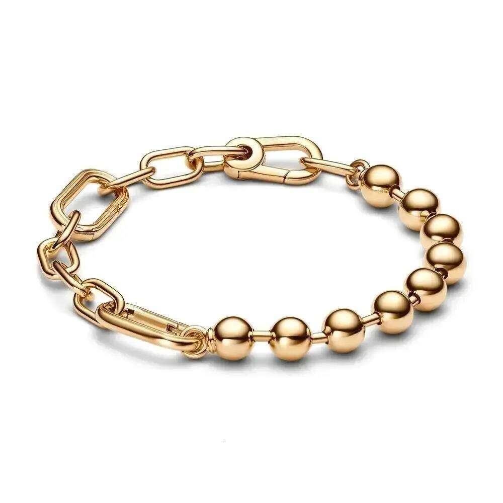 New Classic Fashion Pearl Link Bracelet Splicing Chain High Jewelry Accessory For Mother's Day
