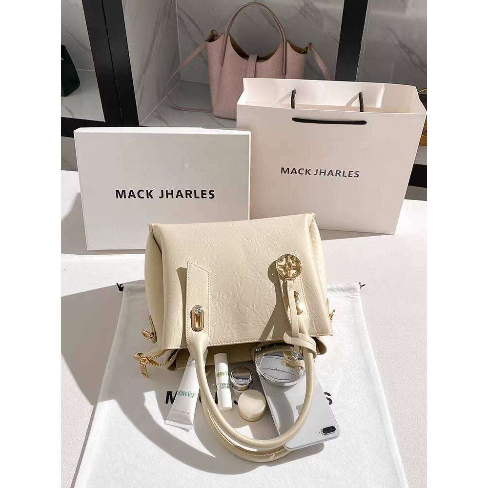 MACK JHARLES Elegant Women's Middle-aged Mom 2025 Autumn New High-end Handheld Tote Bag