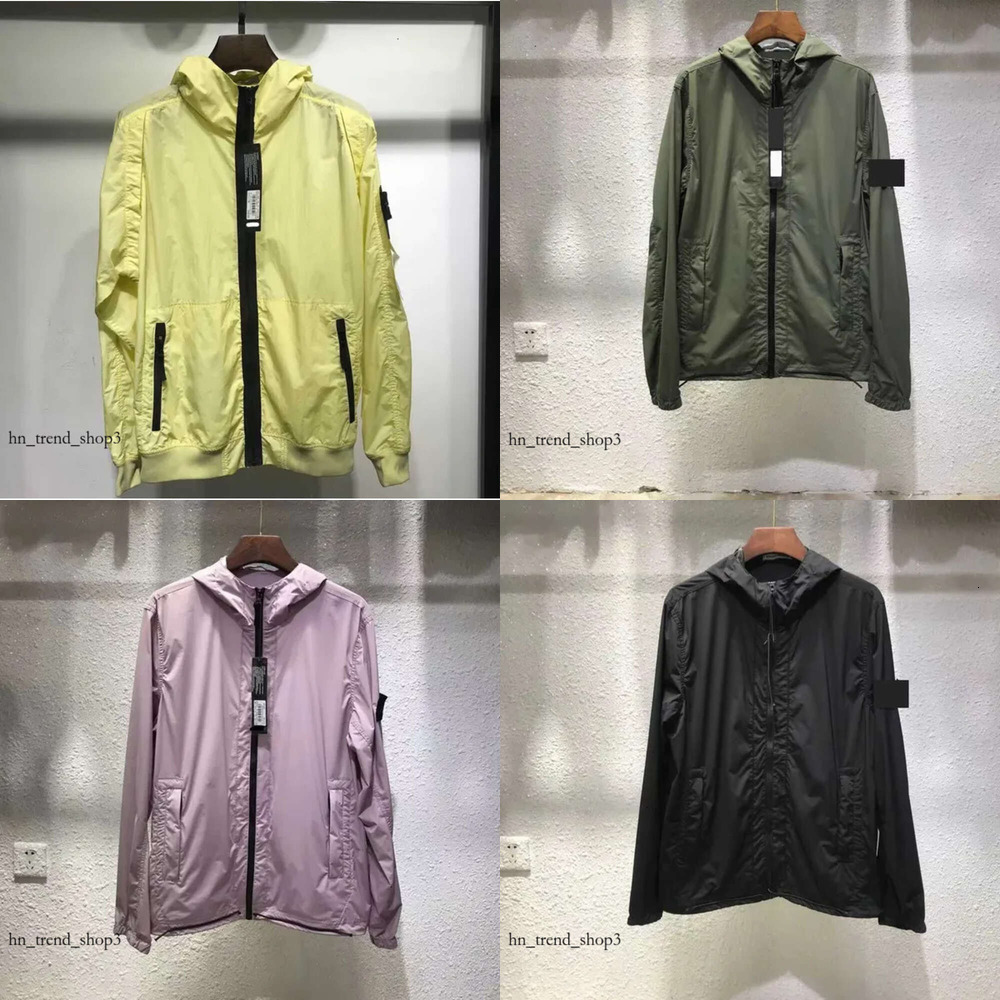 Designer Pocket Jackets Stoney Jacket Long Sleeve Zipper Badges Men Company Casual Coat Windbreaker Embrodiery Mens Shirts Coats2 TCPP 1 b 78 06