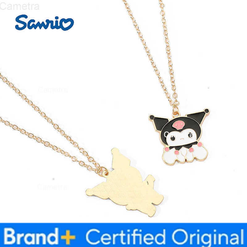 Sanrio The Kuromi Necklace Features a Mischievous Character on a Fluffy Cloud Posing Floating a Playful and Unique Accessory H251229