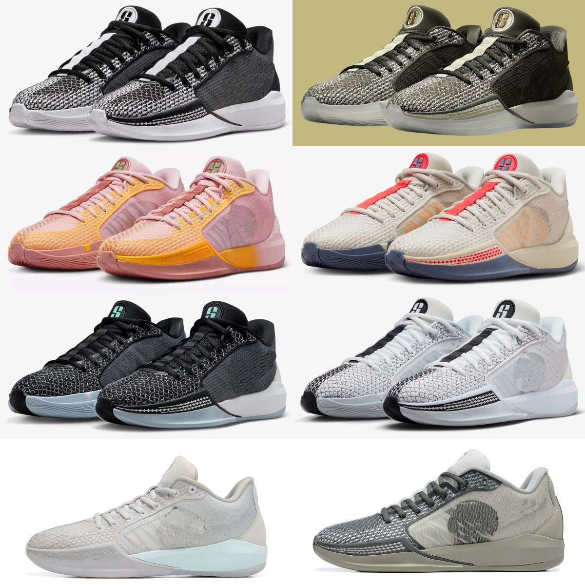 Buy Sabrinas 1 West Coast Roots Basketball Shoes for sale 2026 Brooklyns inest Dedication Grade school men women Sport Shoe top quality US5-US12