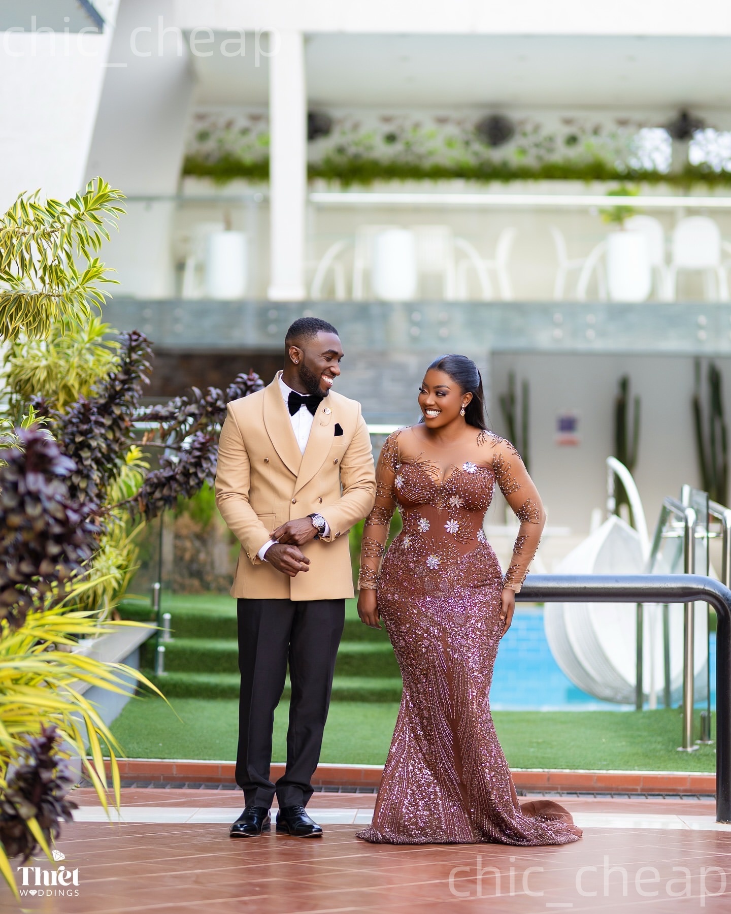 2026 Aso Ebi Nigerian Brown Mermaid Prom Dresses Crystals Beaded Evening Formal Party Second Birthday Engagement Reception Gowns Dress For Special Occ