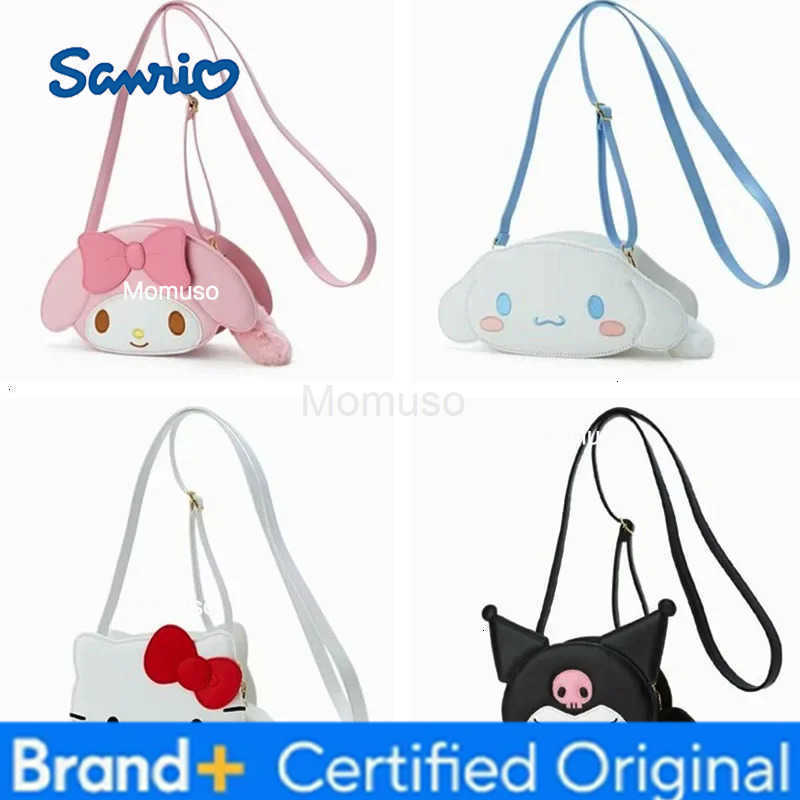 Sanrio Cartoon Hello Kitty Shoulder Bag Anime Kawaii Melody Cinnamoroll Kt Purses Messenger Bag Handbags Cute Fashion Girl Gift H251230