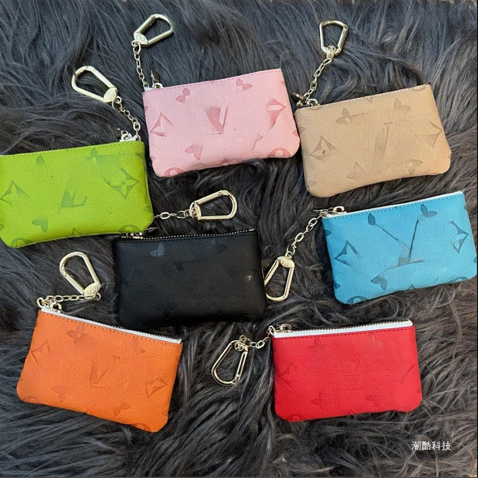Women card holder designer wallet cardholder designer purse women genuine Leather Womens men Purses Mens Key Ring Credit Coin Mini Wallet wholesale SDfhj41