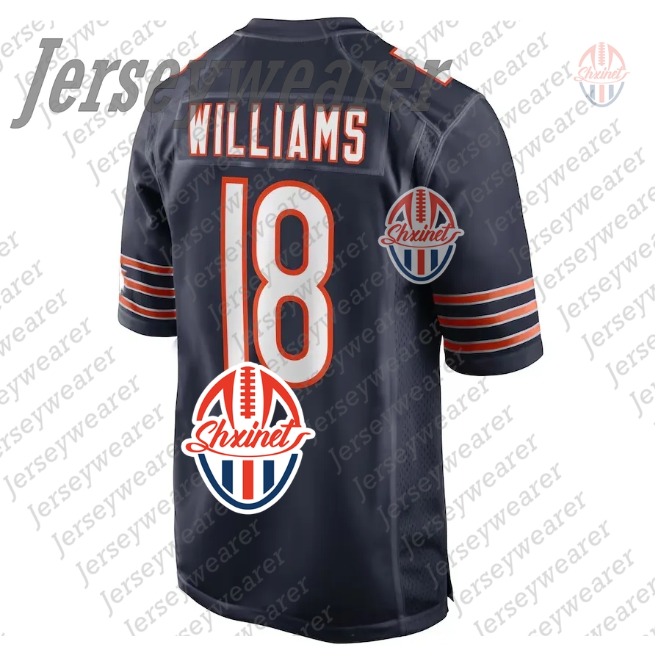 2026 Football Jersey Caleb Williams Rome Odunze Loveland Swift Moore Kevin Byard III Burden III Custom Stitched Casual Wear All Sizes