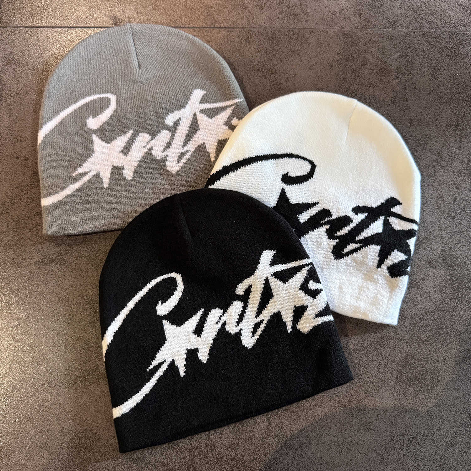 Who Slogan Beanie Cap Unisex Winter Warm Bonnet Femme Knit Hats Fashion Outdoor Skullies Beanies Caps For Men Women W251015