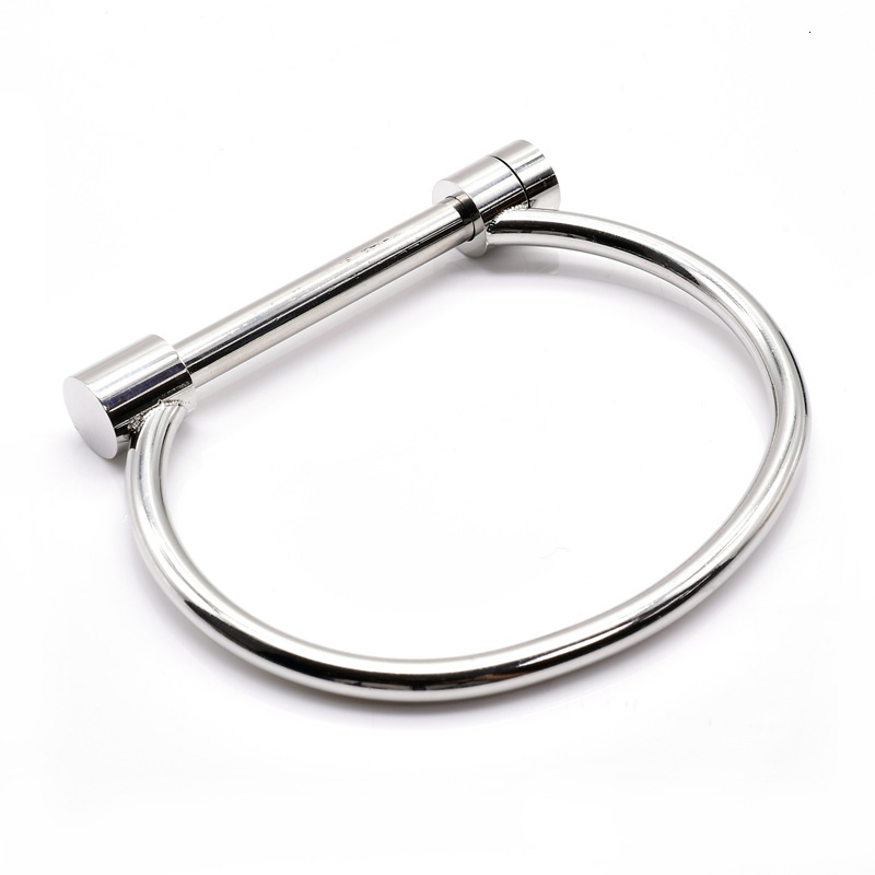Luxury Brand Designer Jewelry European And American Syle D-Shaped Bracele Horseshoe Clasp Bracele In Sock Sainless Seel Fashion Tianium Seel Gold-Plae