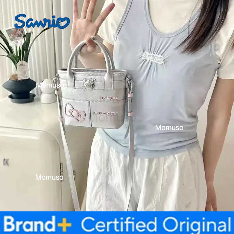 Sanrio Hello Kitty Handbag Shoulder Bag Hot Selling Item New Product Kawaii Cartoon High-Capacity Outdoors Adult Student Cute H251230