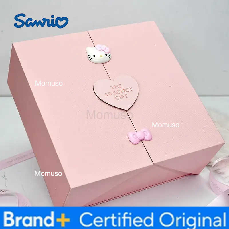 Sanrio Kawaii Hello Kitty Handbag Anime Cute Girl Fashion Versatile Crossbody Bag Advanced Gift Box Gift Bag Exquisite Packaging H251230