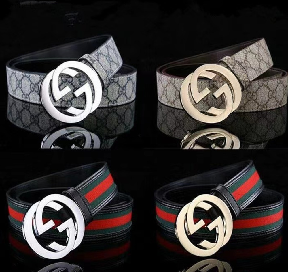 belts designer for Men Women Double sided leather belt Golden guccily gg Buckle 30cm width Classic simplicity and fashion High quality nice with box ffg