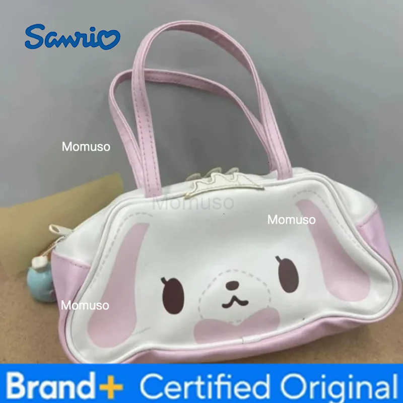 Sanrio New Kawaii Cute Sugarbunnies Bag Pink Double Sided Pu Handbag Single Shoulder Bag With Large Capacity Ins Gift For Girls H251230