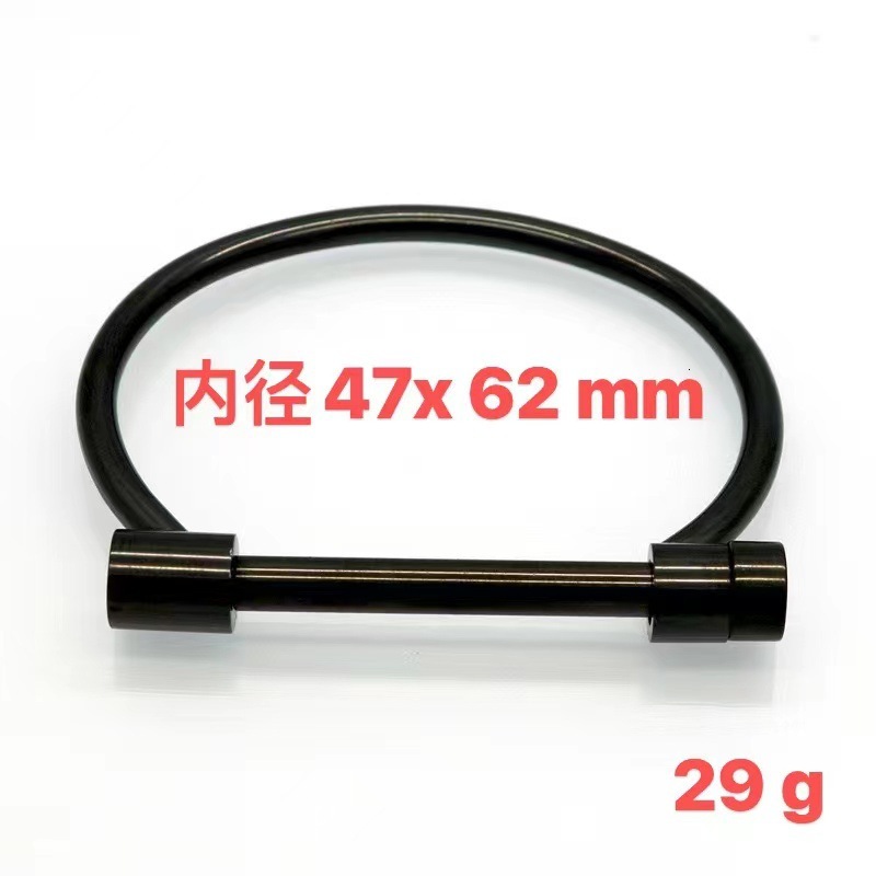 Luxury Brand Designer Jewelry European And American Syle D-Shaped Bracele Horseshoe Clasp Bracele In Sock Sainless Seel Fashion Tianium Seel Gold-Plae