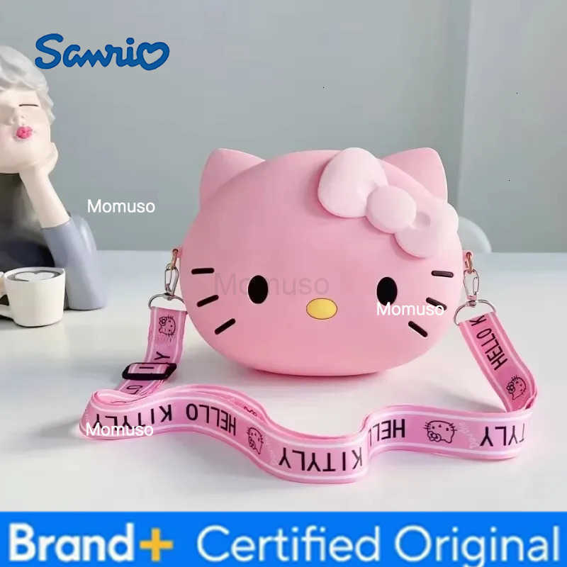 Sanrio Hello Kitty Shoulder Bag Cute Purse Children Mini Storage Bag Cartoon Dolls Crossbody Bags Gifts Travel Handbag H251230