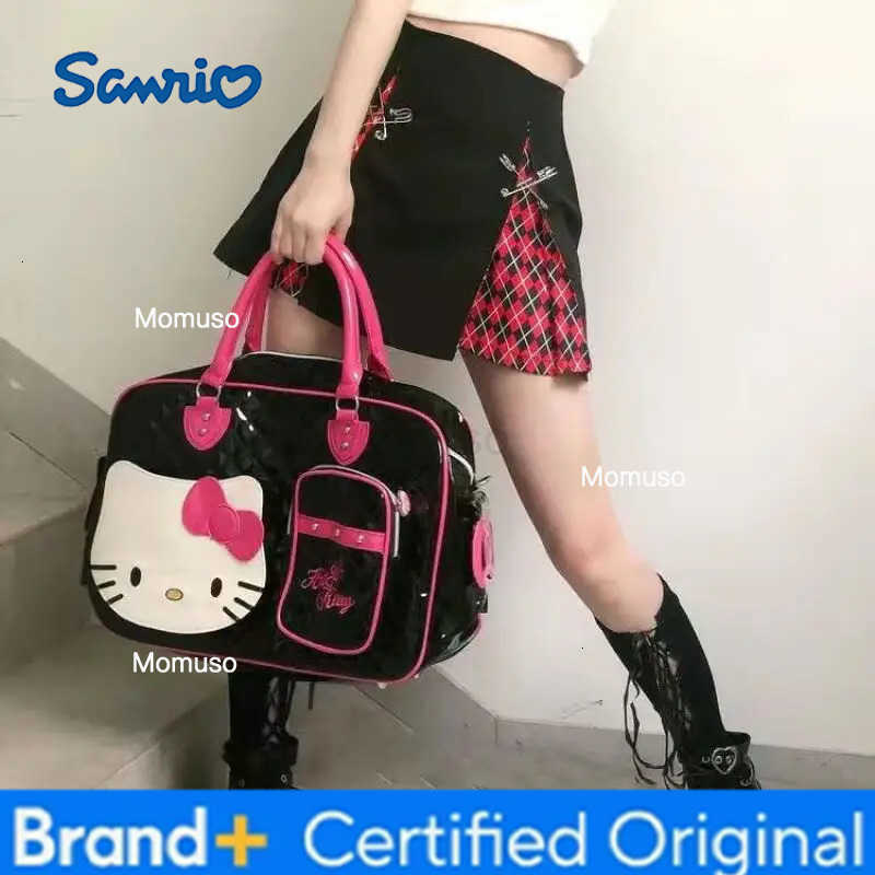 Sanrio Large Capacity Travel Bag Hello Kitty Large Capacity Handbag Sweetheart Travel Bag Big Shoulder Bag Storage Fitness Bag H251230