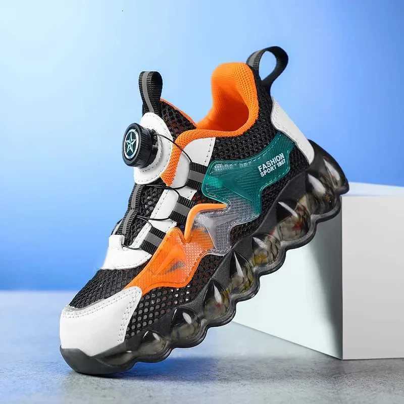 Luxury boys sports shoes childrens casual shoes 2023 fashion childrens sports shoes sports tennis shoes for boys aged 7 to 12 W250407