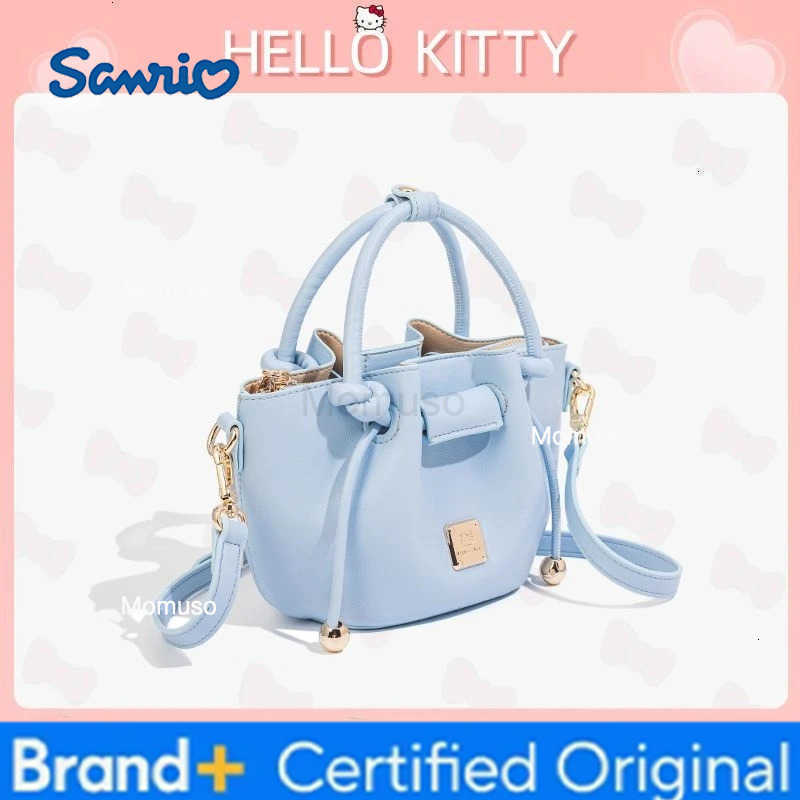 Sanrio Kawaii Hello Kitty Fashion Handbag Anime Cute Girl Advanced Versatile Outdoors Crossbody Bag Christmas Gift with Gift Box H251230